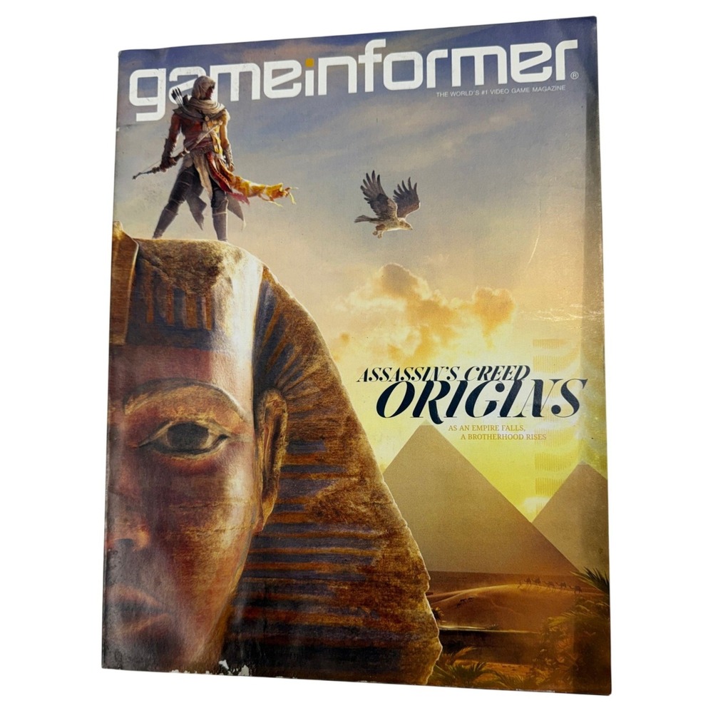 Game Informer Magazine Assassins Creed Origins Issue Cover Story Ubisoft Egypt